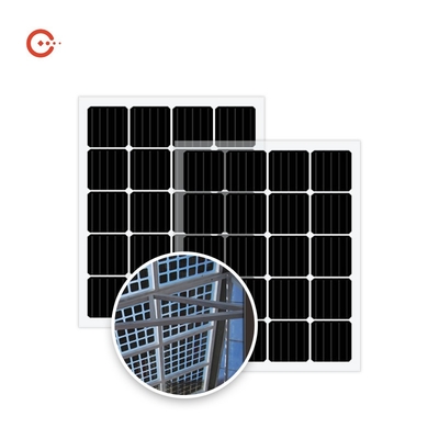 Pannello solare trasparente Bifacial su ordinazione 100W del modulo della famiglia BIPV mini