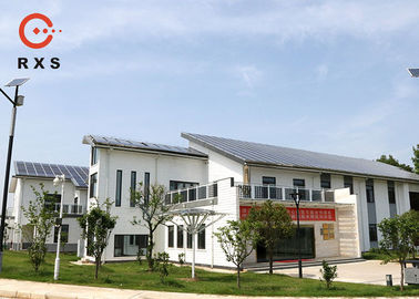 90 chilowatt sul sistema di energia solare di griglia, poli centrale elettrica del pannello solare per la casa