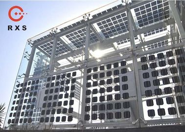Alta efficienza pannello solare di vetro trasparente policristallino del grado BIPV un doppio con il migliore prezzo