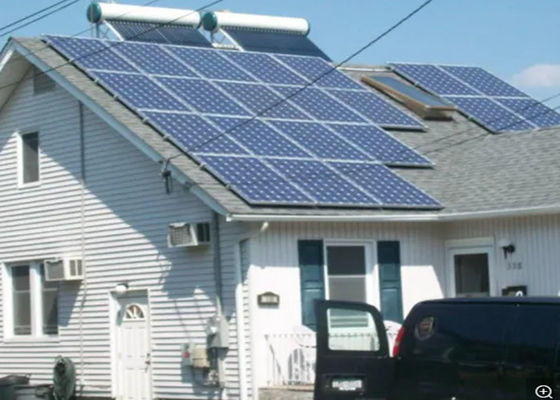 Sistema solare Bifacial dei pannelli solari del tetto di mattonelle per il sistema di energia solare