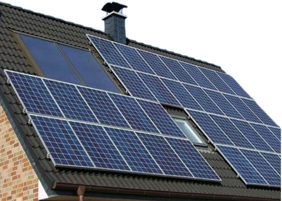 I pannelli solari Bifacial d'acciaio leggeri tormentano il sistema solare di BIPV in tetto PV