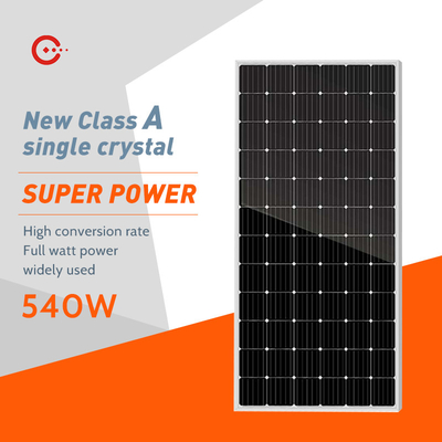 Tutto il pannello solare monocristallino 6v 540w del silicio dei pannelli solari neri di BIPV