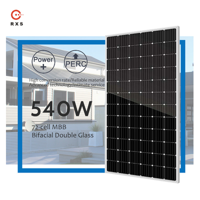 cellule monocristalline di potere 72 del modulo di 500w PV 550 watt di pannello solare