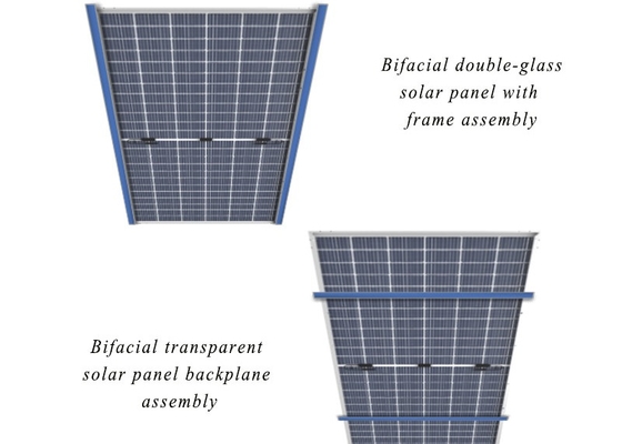 530W 540W 550W la maggior parte pannello solare fotovoltaico delle cellule dei pannelli solari di efficienza di mono mezzo