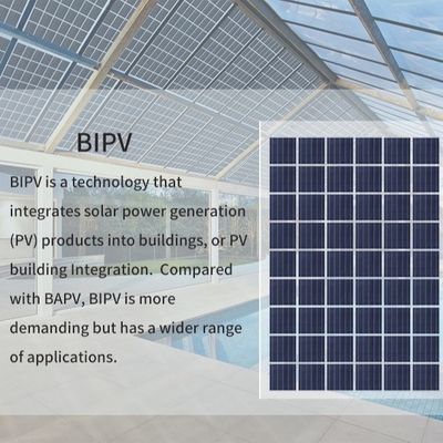 Modulo Bifacial delle mono di BIPV cellule nere dei pannelli solari mezze