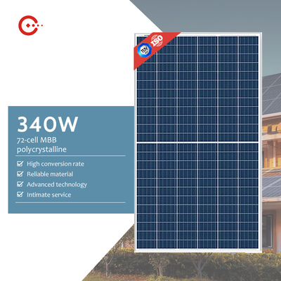 Pannelli solari 340W Perc Half Solar Panel di alto potere di alta efficienza