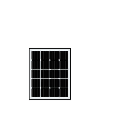 qualità  Household BIPV Module Mini 100W Custom Bifacial Transparent Solar Panel Fabbrica