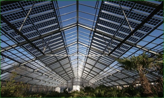 Pannelli solari Bifacial a terra Titl un sistema di montaggio solare da 60 gradi per la pianta di PV della larga scala
