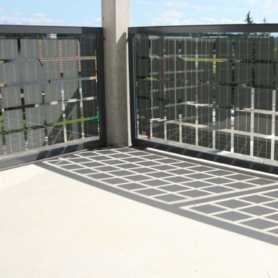 I pannelli solari Bifacial di alto potere hanno personalizzato il costo di vetro del pannello solare per il Sunroom