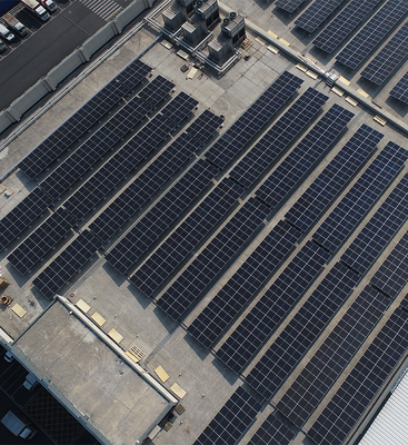 La metà del modulo di PV del tetto dei pannelli solari di alto potere di Rixin ha tagliato la cellula al silicio monocristallina
