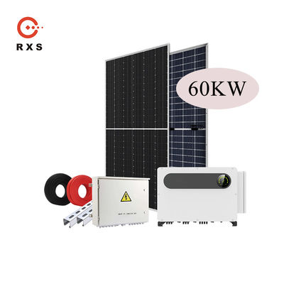 Stoccaggio a energia solare completo sul sistema solare ibrido 60KW 100KW 1MW di griglia