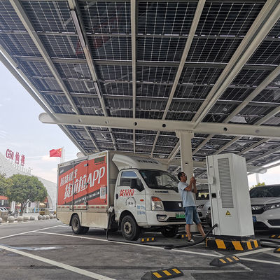 Modulo fotovoltaico Rixin sul pannello del sistema solare a griglia per stazione di ricarica elettrica
