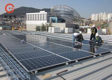 60 chilowatt sulla prestazione eccellente del sistema solare di griglia per il tetto/la terra